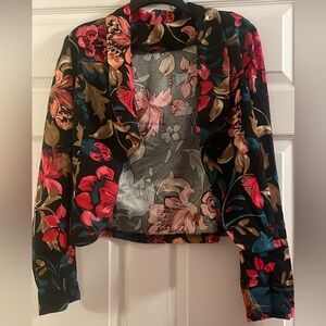 Floral Blazer